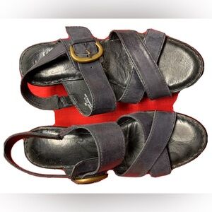 Born Women's Mirabella Wedge Platform Sandal Size 9